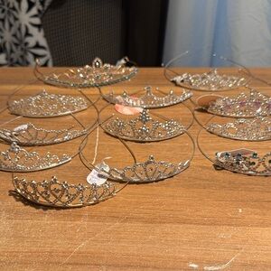 Dazzling Silver Tiara Collection